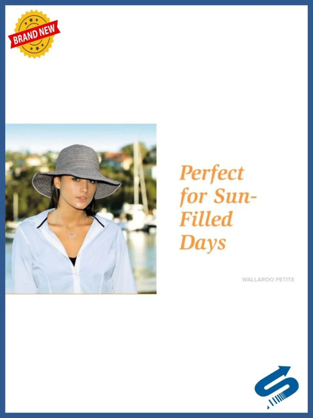 Wallaroo Scrunchie UPF 50+ Packable Adjustable Sun Hat
